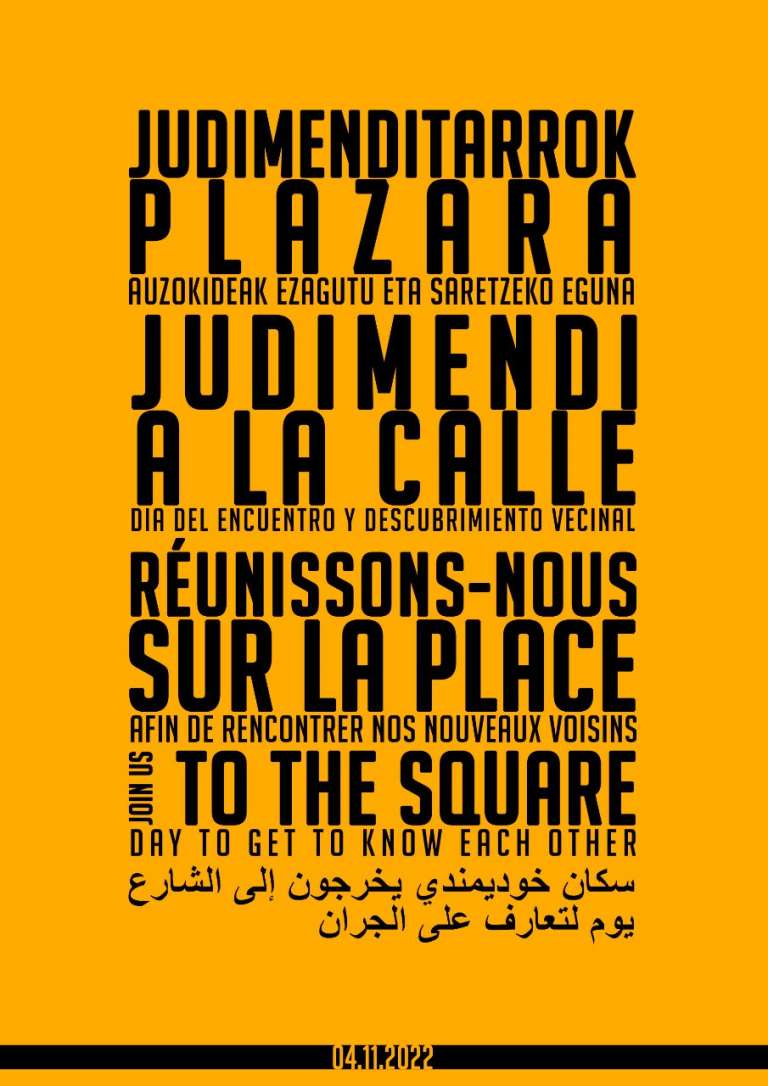 Judimenditarrok plazara!/Judimendi a la calle!