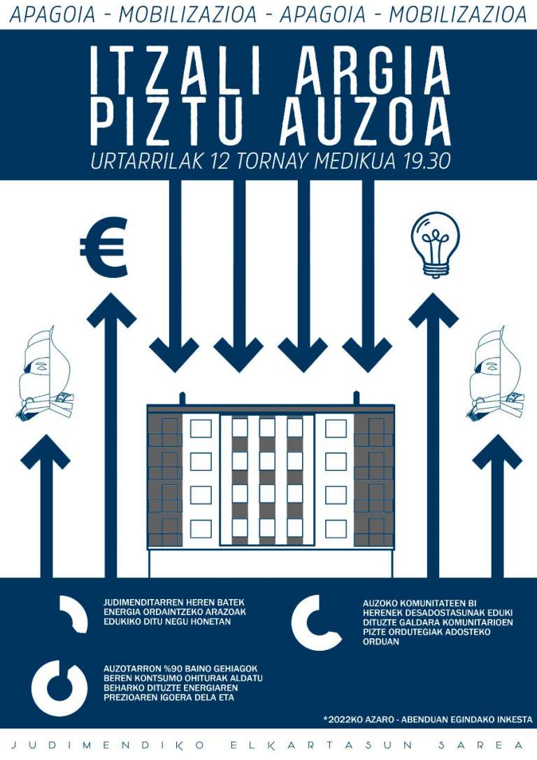 Urtarrilak 12 Judimendi kalera!/El 12 de enero Judimendi a la calle!