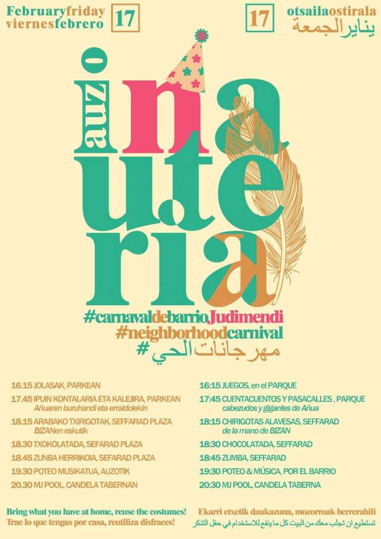 BADATOZ AUZO INAUTERIAK 🎭/CARNAVAL DE BARRIO🎭