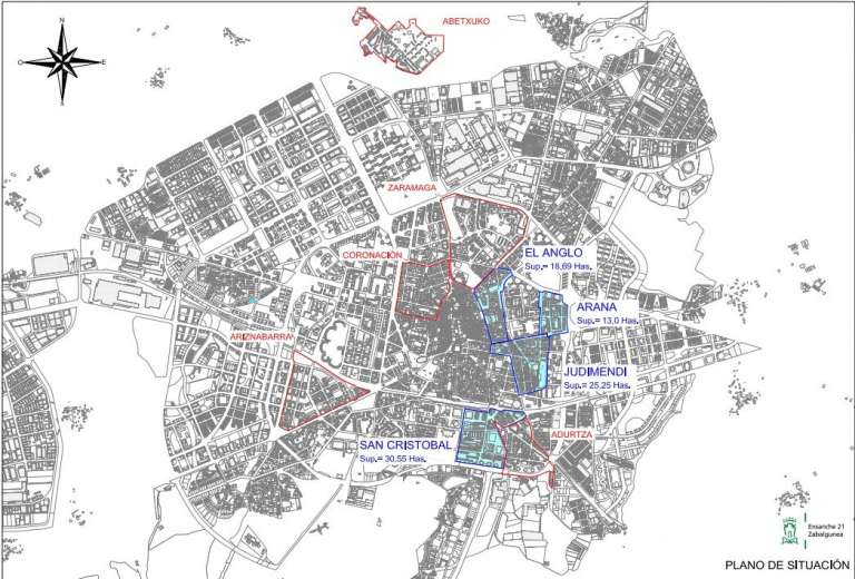 Estudio socio urbanístico en Judimendi
