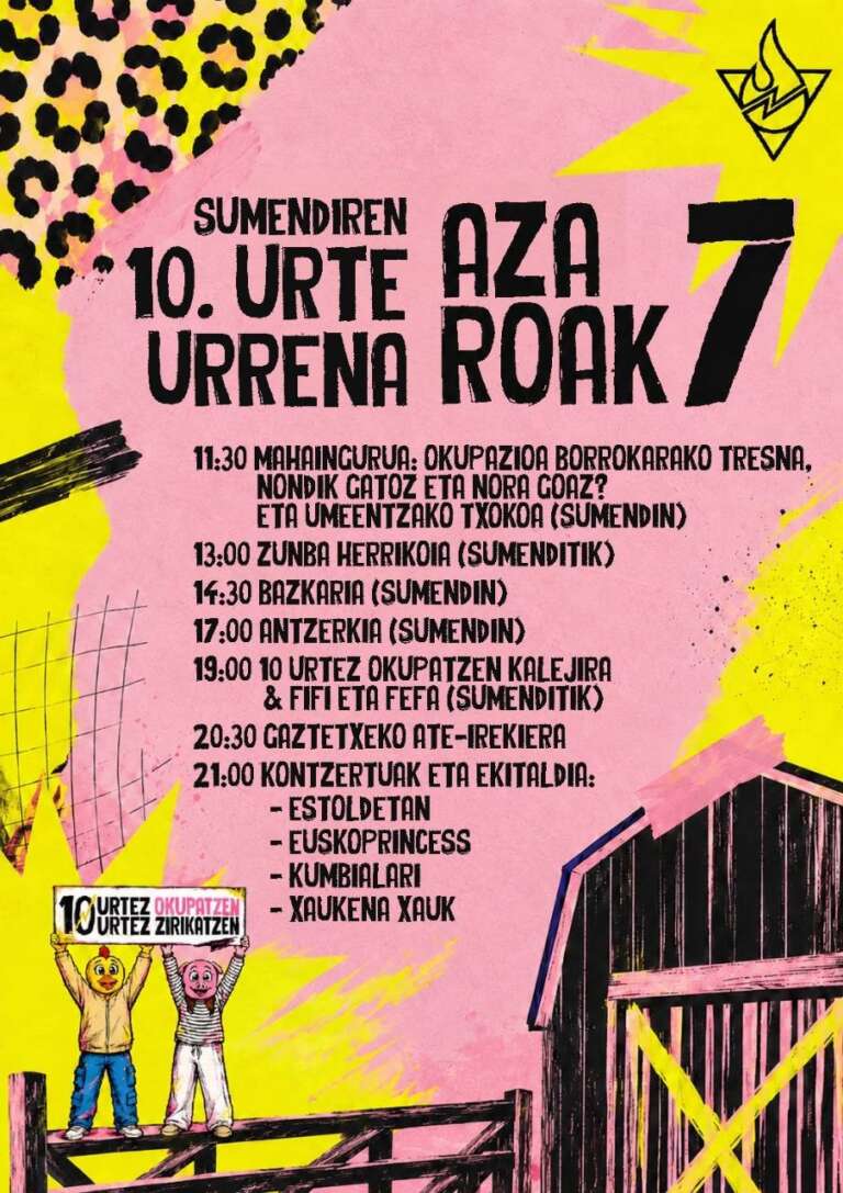 Sumendik 10 urte! diez años del espacio Sumendi!