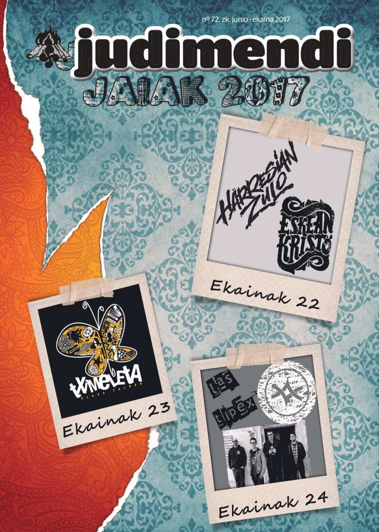Udako aldizkaria prest dago, ya está disponible la revista del verano 2017 de Judimendi
